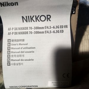 SUPER Nikkor  70-300 lens